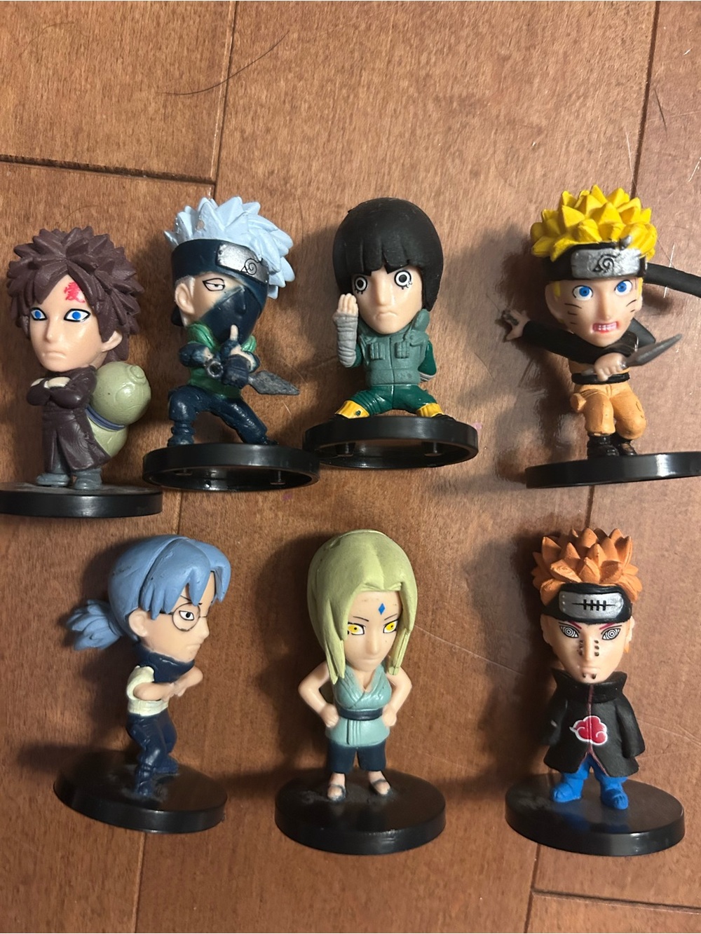 NARUTO anime series from Japan blind box- unpacked great collection seven pieces